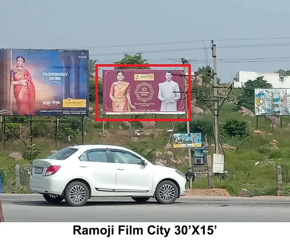 Billboard - Opp: Film city, Hyderabad, Telangana Billboard - Opp: Film city, Hyderabad, Telangana