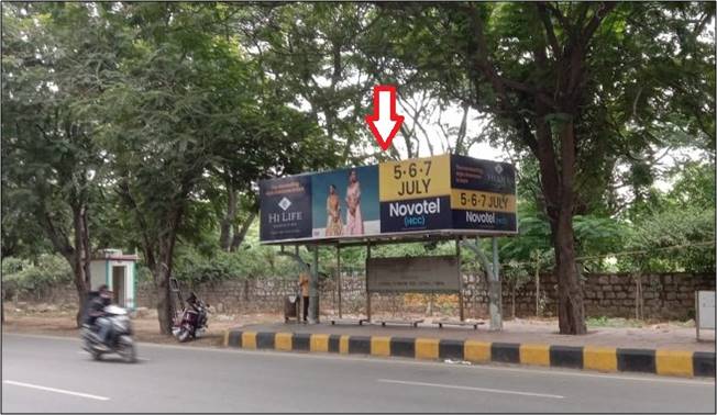 Bus Shelter - GACHIBOWLI,  Mazid Banda twrds Gachibowli, Hyderabad, Telangana