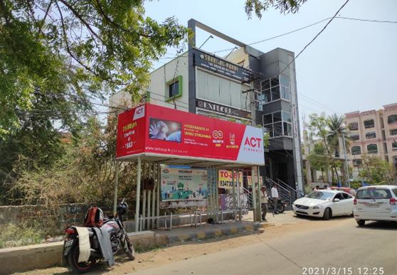 Bus Shelter - Neredmutt X Roads to Secunderabad, Hyderabad, Telangana Bus Shelter - Neredmutt X Roads to Secunderabad, Hyderabad, Telangana