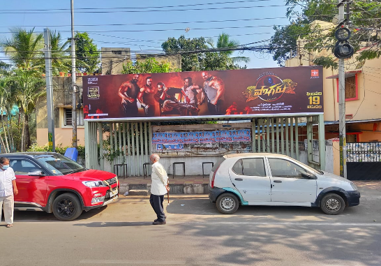 Bus Shelter - Vidya nagar towards kachiguda, Hyderabad, Telangana