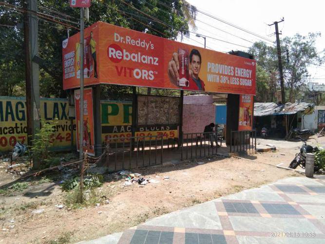 Bus Shelter Modern - Panjagutta Metro Station, Opp Galleria Mall-Towards Punjagutta, Hyderabad, Telangana Bus Shelter Modern - Panjagutta Metro Station, Opp Galleria Mall-Towards Punjagutta, Hyderabad, Telangana