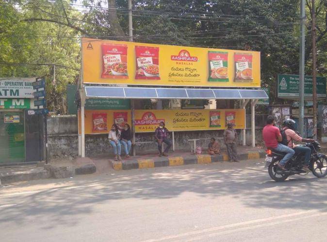 Bus Shelter Modern - Narayanaguda, Opp Ymca-Towards R T C X Roads, Hyderabad, Telangana Bus Shelter Modern - Narayanaguda, Opp Ymca-Towards R T C X Roads, Hyderabad, Telangana