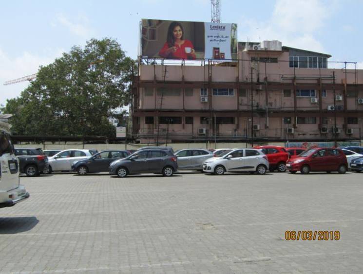 Hoarding - Sathyam theatre - Car Parking, Chennai, Tamilnadu Hoarding - Sathyam theatre - Car Parking, Chennai, Tamilnadu