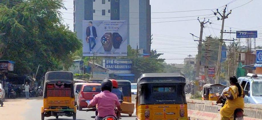 Hoarding - Opp to Saravana Selvarathnam, Madurai, Tamilnadu Hoarding - Opp to Saravana Selvarathnam, Madurai, Tamilnadu
