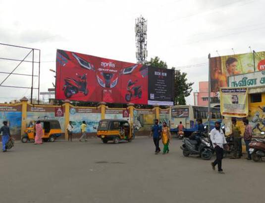 Hoarding - New Bus Stand, Salem, Tamilnadu Hoarding - New Bus Stand, Salem, Tamilnadu