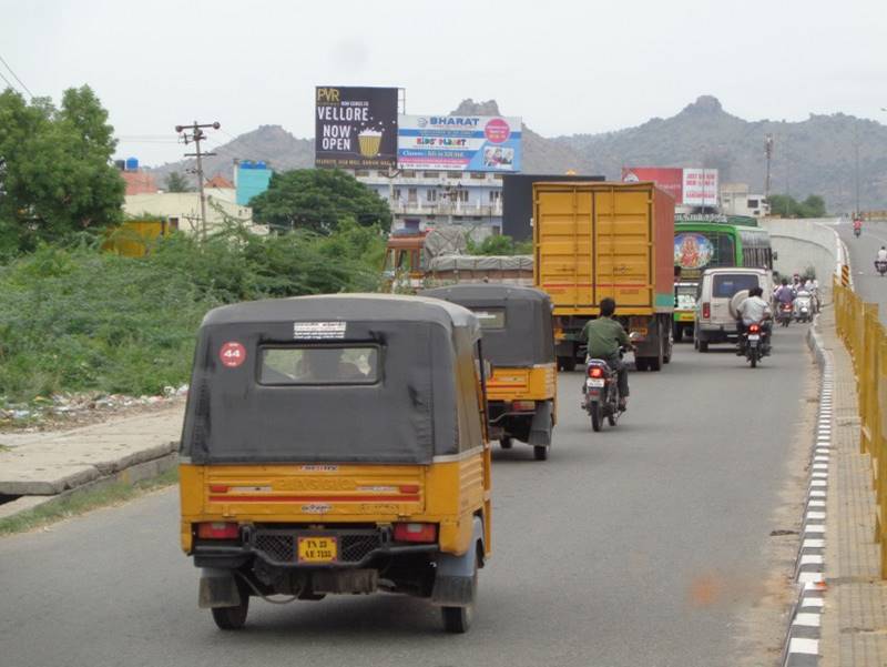 Hoarding - Konavattam 3 way Bridge towards Old Bus Stand, Vellore, Tamilnadu Hoarding - Konavattam 3 way Bridge towards Old Bus Stand, Vellore, Tamilnadu