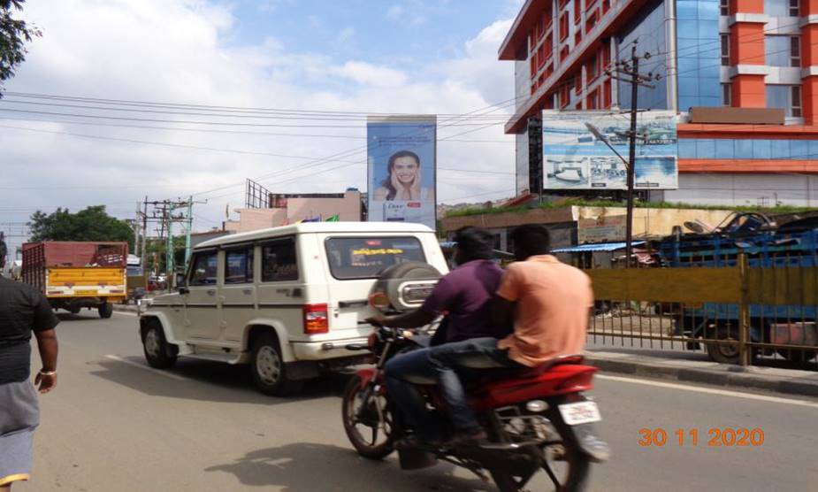 Hoarding - Opp ware House signal, Vellore, Tamilnadu Hoarding - Opp ware House signal, Vellore, Tamilnadu