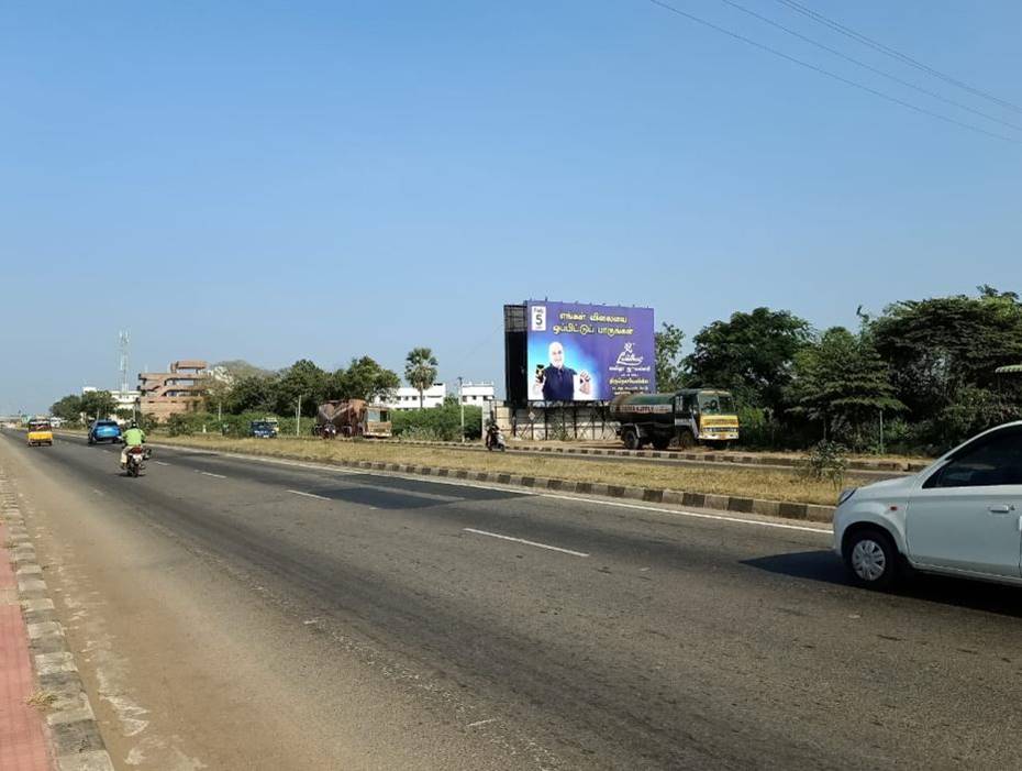 Hoarding - Collector Office towards City, Tuticorin, Tamilnadu Hoarding - Collector Office towards City, Tuticorin, Tamilnadu