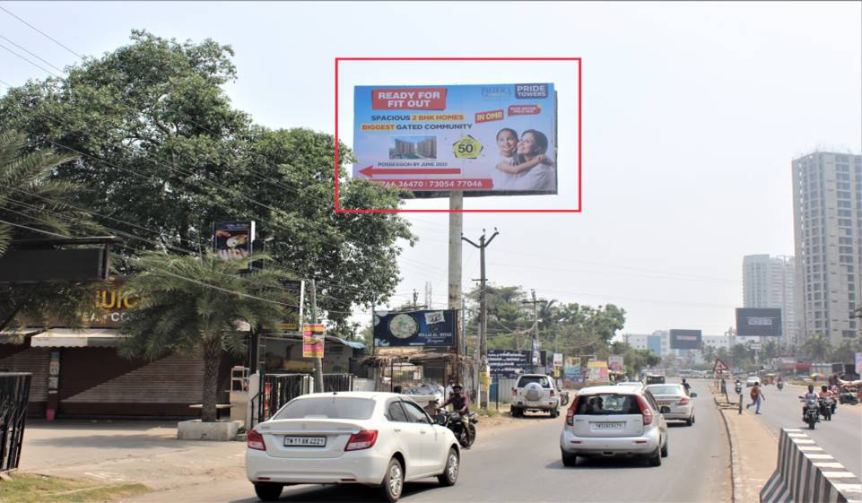 Unipole - Near Padur Four Way Junction, Chennai, Tamilnadu Unipole - Near Padur Four Way Junction, Chennai, Tamilnadu