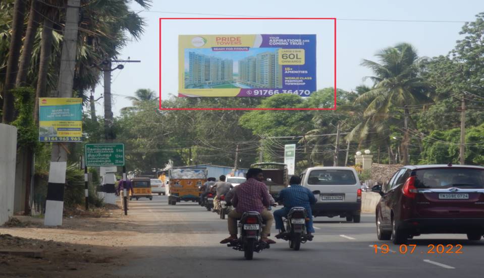 Hoarding - Near Marina Mall, Chennai, Tamilnadu Hoarding - Near Marina Mall, Chennai, Tamilnadu
