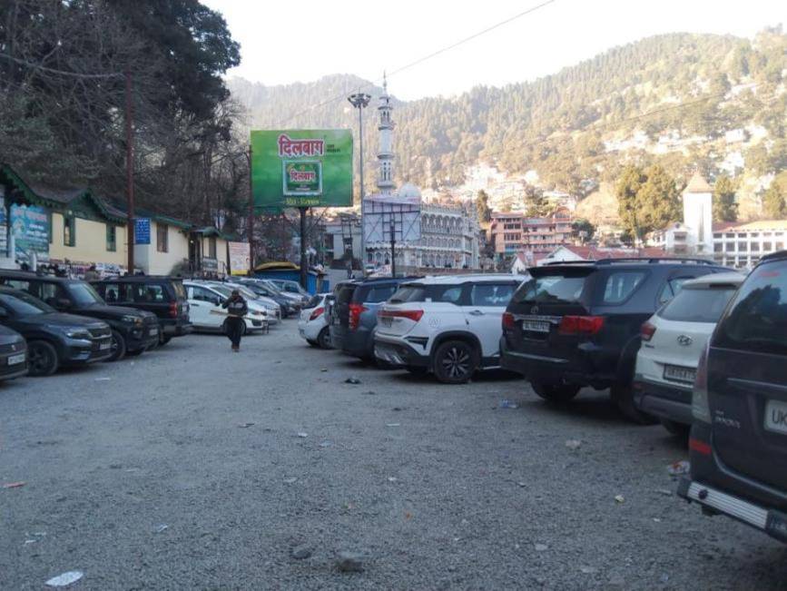 Unipole-Parking Masjid Chowk facing Market, Nainital, Uttarakhand Unipole-Parking Masjid Chowk facing Market, Nainital, Uttarakhand