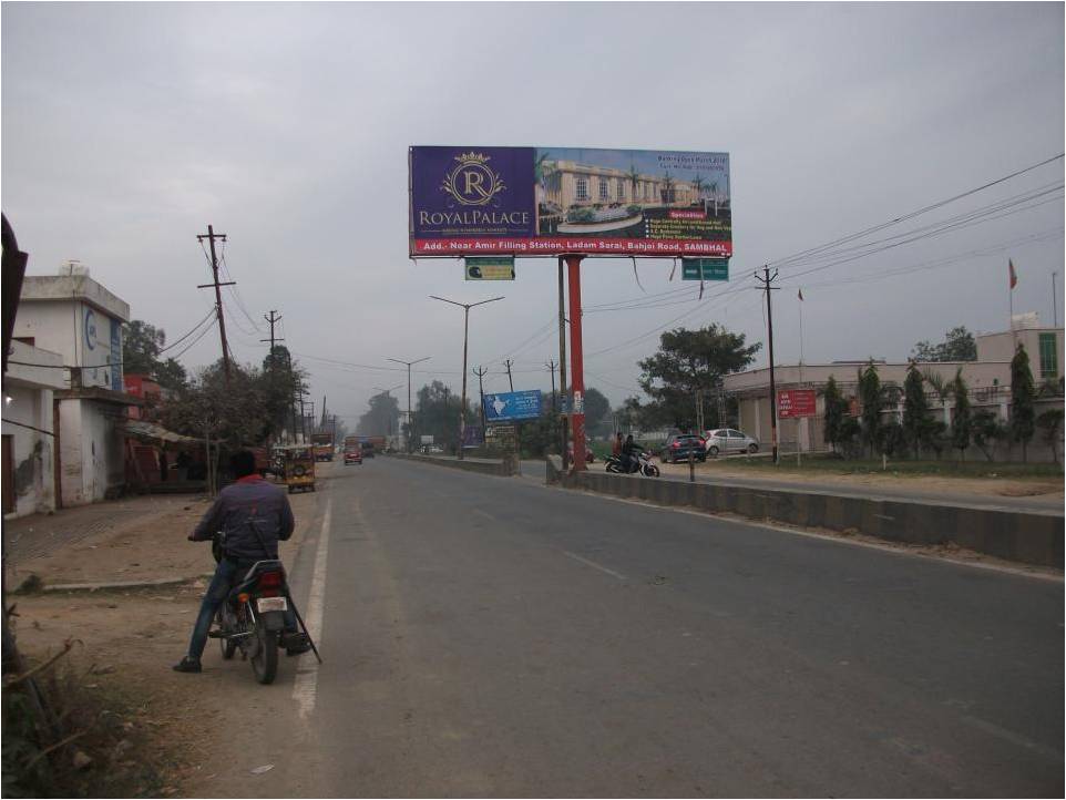 Billboard-Saroj Inn Hotel Moradabad Road, Sambhal, Uttar Pradesh, 
