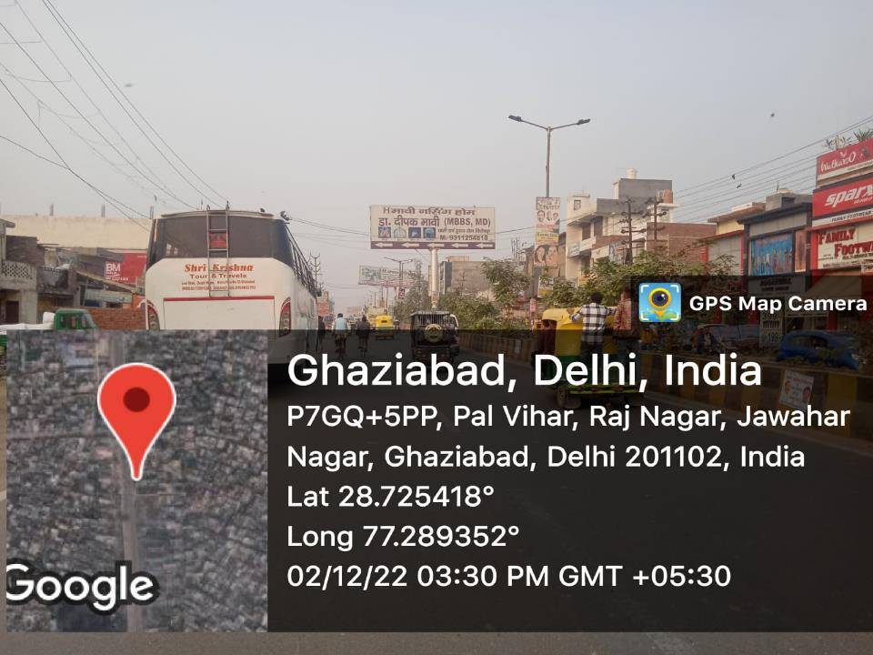 Unipole - Shanti Nagar Bus Stand, Loni,,  Ghaziabad, Uttar Pradesh