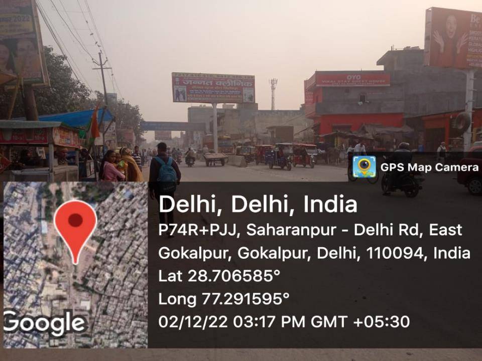 Unipole - Amar colony, East Gokalpur, 2nd pole, Ghaziabad, Uttar Pradesh Unipole - Amar colony, East Gokalpur, 2nd pole, Ghaziabad, Uttar Pradesh