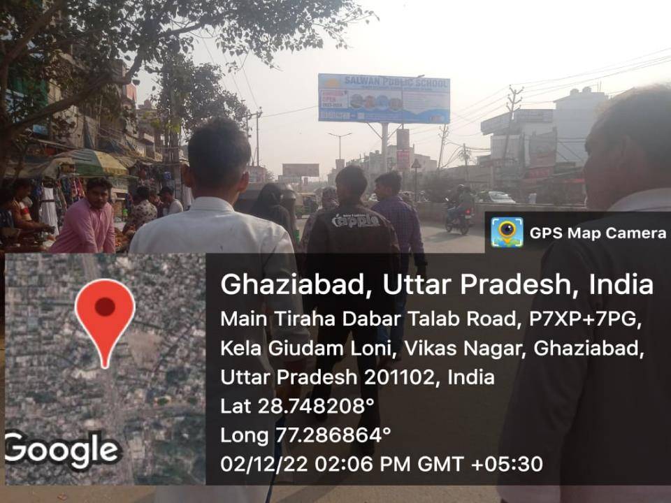 Unipole - Main Tiraha Dabar Talab Road, Loni, Ghaziabad, Uttar Pradesh Unipole - Main Tiraha Dabar Talab Road, Loni, Ghaziabad, Uttar Pradesh