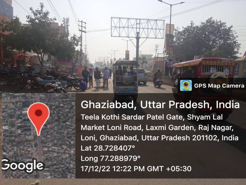 Unipole - Indirapuri Police Chowki,, Ghaziabad, Uttar Pradesh Unipole - Indirapuri Police Chowki,, Ghaziabad, Uttar Pradesh