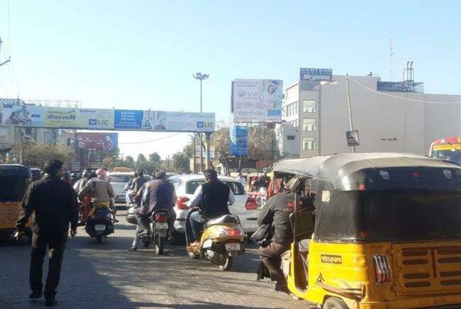 Billboard - Bus Stand, Mathura, Uttar Pradesh Billboard - Bus Stand, Mathura, Uttar Pradesh