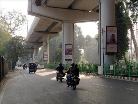 Metro Pillar - Bhoothnath, Lucknow, Uttar Pradesh Metro Pillar - Bhoothnath, Lucknow, Uttar Pradesh