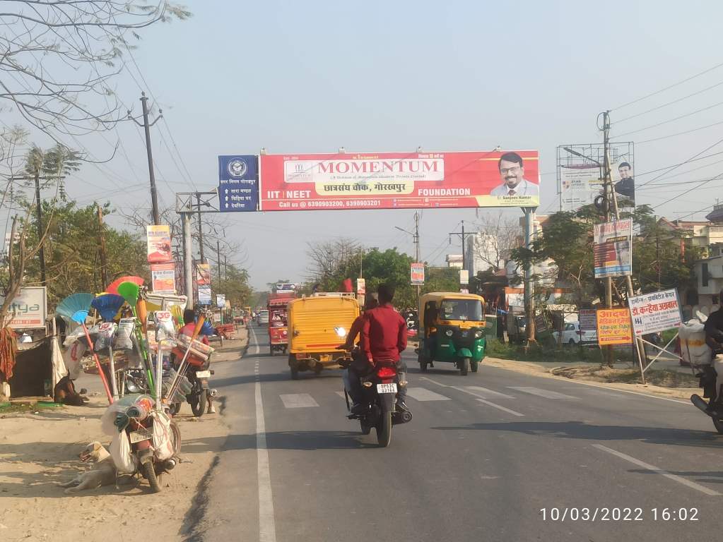 Gantry-Deoria Byepass fcg Amarujala Chowk, Gorakhpur, Uttar Pradesh Gantry-Deoria Byepass fcg Amarujala Chowk, Gorakhpur, Uttar Pradesh