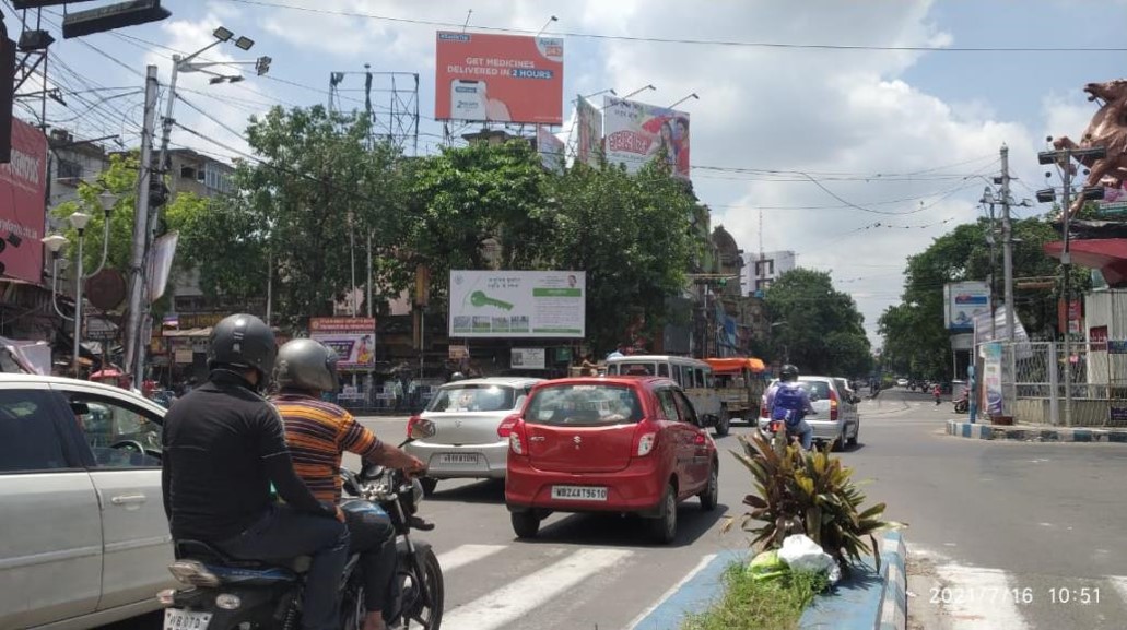 Billboard - Shyambazar 5 Crossing, Kolkata, West Bengal Billboard - Shyambazar 5 Crossing, Kolkata, West Bengal