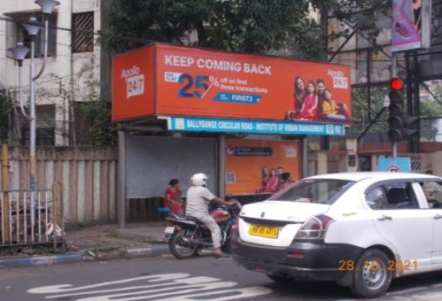 Bus Shelter - Ballygunge Phari, Kolkata, West Bengal Bus Shelter - Ballygunge Phari, Kolkata, West Bengal