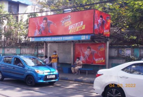 Bus Shelter - Alipore, Kolkata, West Bengal Bus Shelter - Alipore, Kolkata, West Bengal