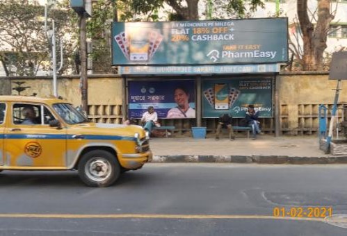 Bus Shelter - New Alipore, Kolkata, West Bengal Bus Shelter - New Alipore, Kolkata, West Bengal