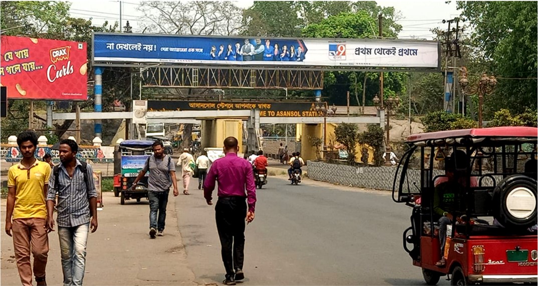 Gantry - Asansol Station, Asanol, West Bengal Gantry - Asansol Station, Asanol, West Bengal