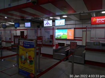 Sign Board - Behind Check-in Counters, Bagdogra, West Bengal Sign Board - Behind Check-in Counters, Bagdogra, West Bengal