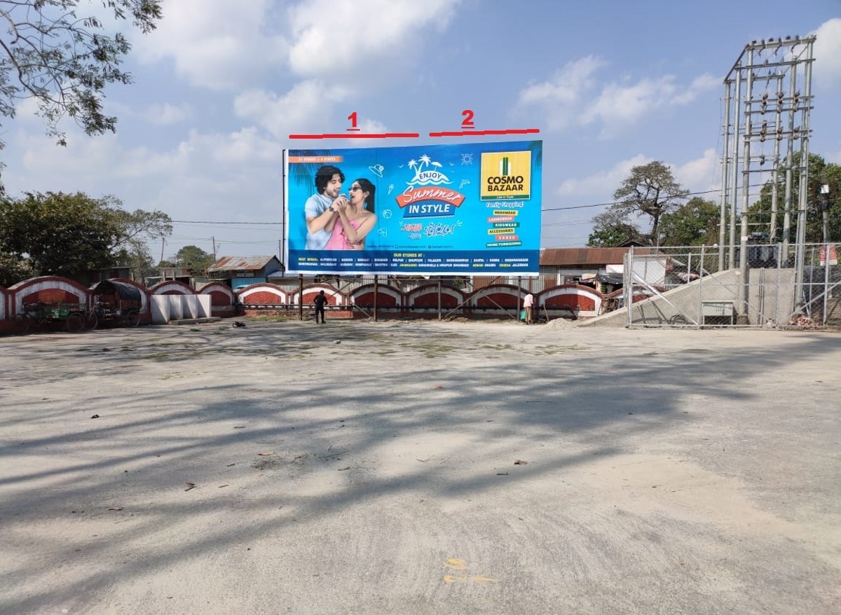 Billboard - Dhupguri Station, Kolkata, West Bengal Billboard - Dhupguri Station, Kolkata, West Bengal