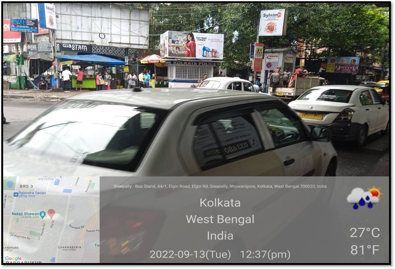 Police booth - AJC Bose Rd - Minto Park Crossing, Kolkata, West Bangal Police booth - AJC Bose Rd - Minto Park Crossing, Kolkata, West Bangal