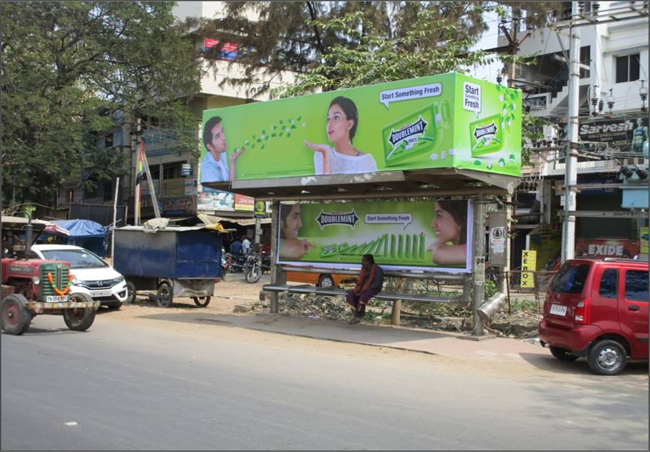 Bus Shelter-RTO south, Madurai, Tamilnadu Bus Shelter-RTO south, Madurai, Tamilnadu