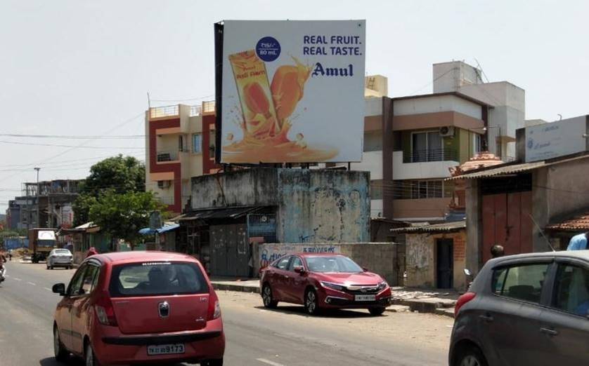 Hoarding-P.H.Road nr. Nazrathpet, Chennai, Tamilnadu Hoarding-P.H.Road nr. Nazrathpet, Chennai, Tamilnadu