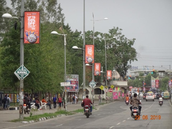 Pole Signages - Holkar, Indore, Madhya Pradesh Pole Signages - Holkar, Indore, Madhya Pradesh
