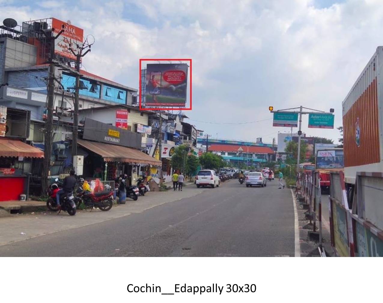 Unipole-Railway Staion Exit, Cochin, Kerala Unipole-Railway Staion Exit, Cochin, Kerala