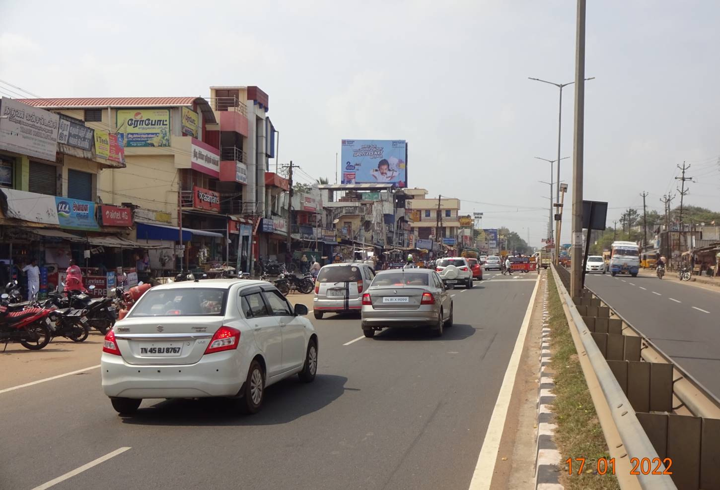 Hoarding-Kattur Nr. Reliance Market, Trichy, Tamilnadu Hoarding-Kattur Nr. Reliance Market, Trichy, Tamilnadu