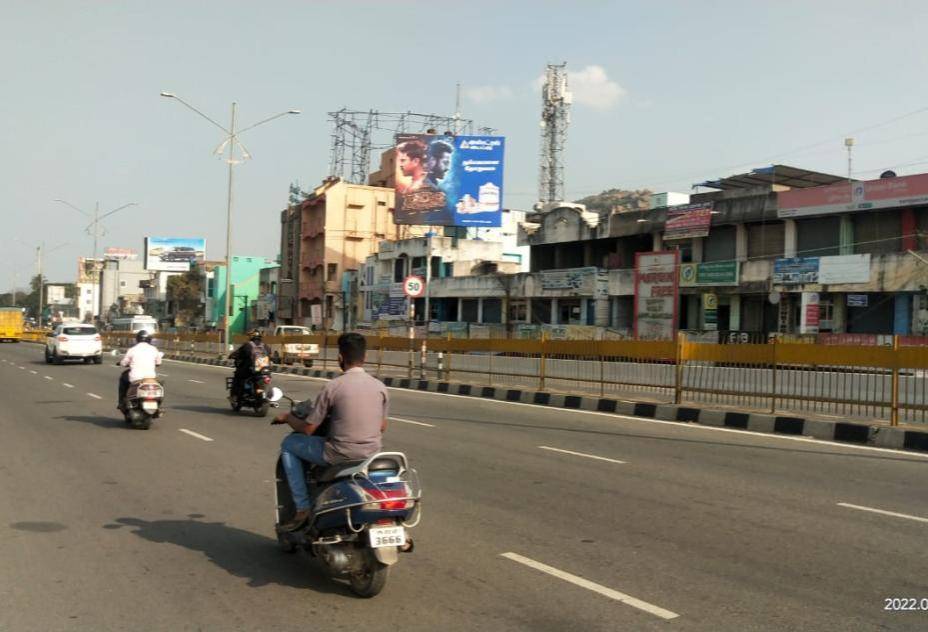 Hoarding-Sathuvachari, Nr. Collector Office, Vellore, Tamilnadu Hoarding-Sathuvachari, Nr. Collector Office, Vellore, Tamilnadu
