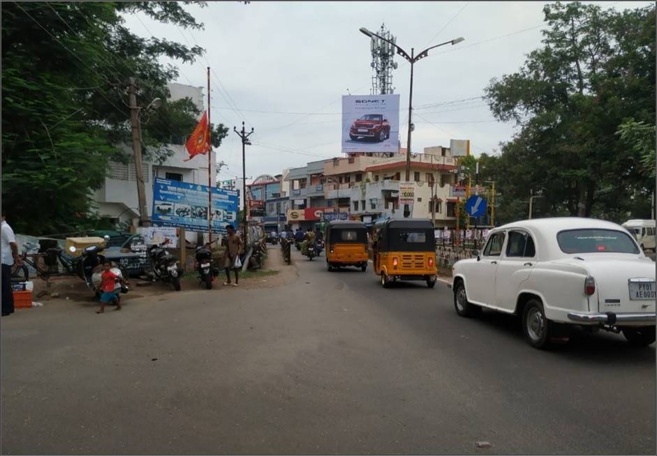 Hoarding-Muthial PET, Pondichery, Tamilnadu Hoarding-Muthial PET, Pondichery, Tamilnadu
