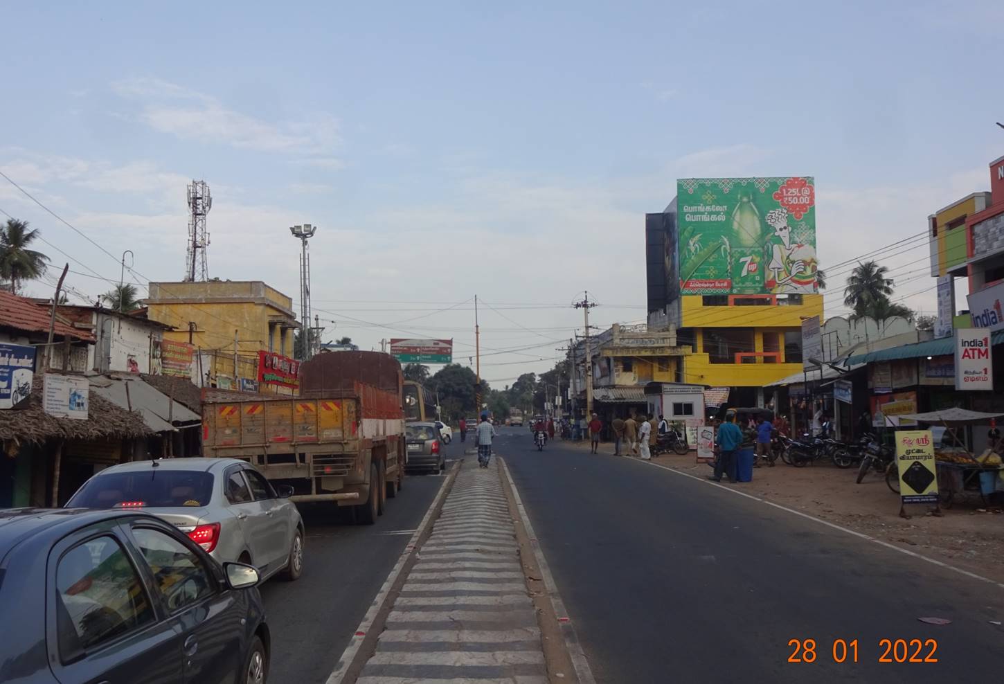 Hoarding-Nochiyam Bazzar jn, Trichy, Tamilnadu Hoarding-Nochiyam Bazzar jn, Trichy, Tamilnadu