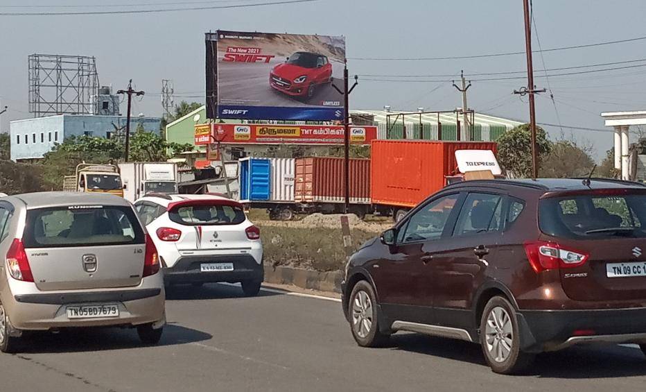 Hoarding-Red Hills, Chennai, Tamilnadu Hoarding-Red Hills, Chennai, Tamilnadu
