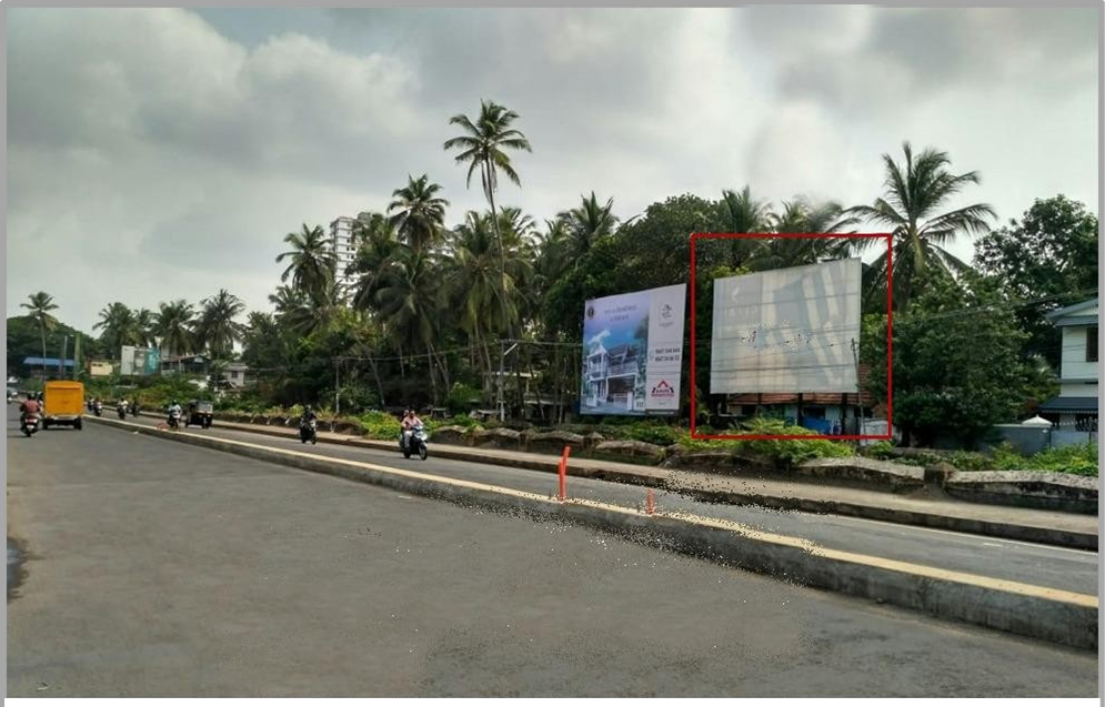 Hoarding- -Eranjipalam Oppo.Ashirwad Lawns, Kozhikode, Kerala