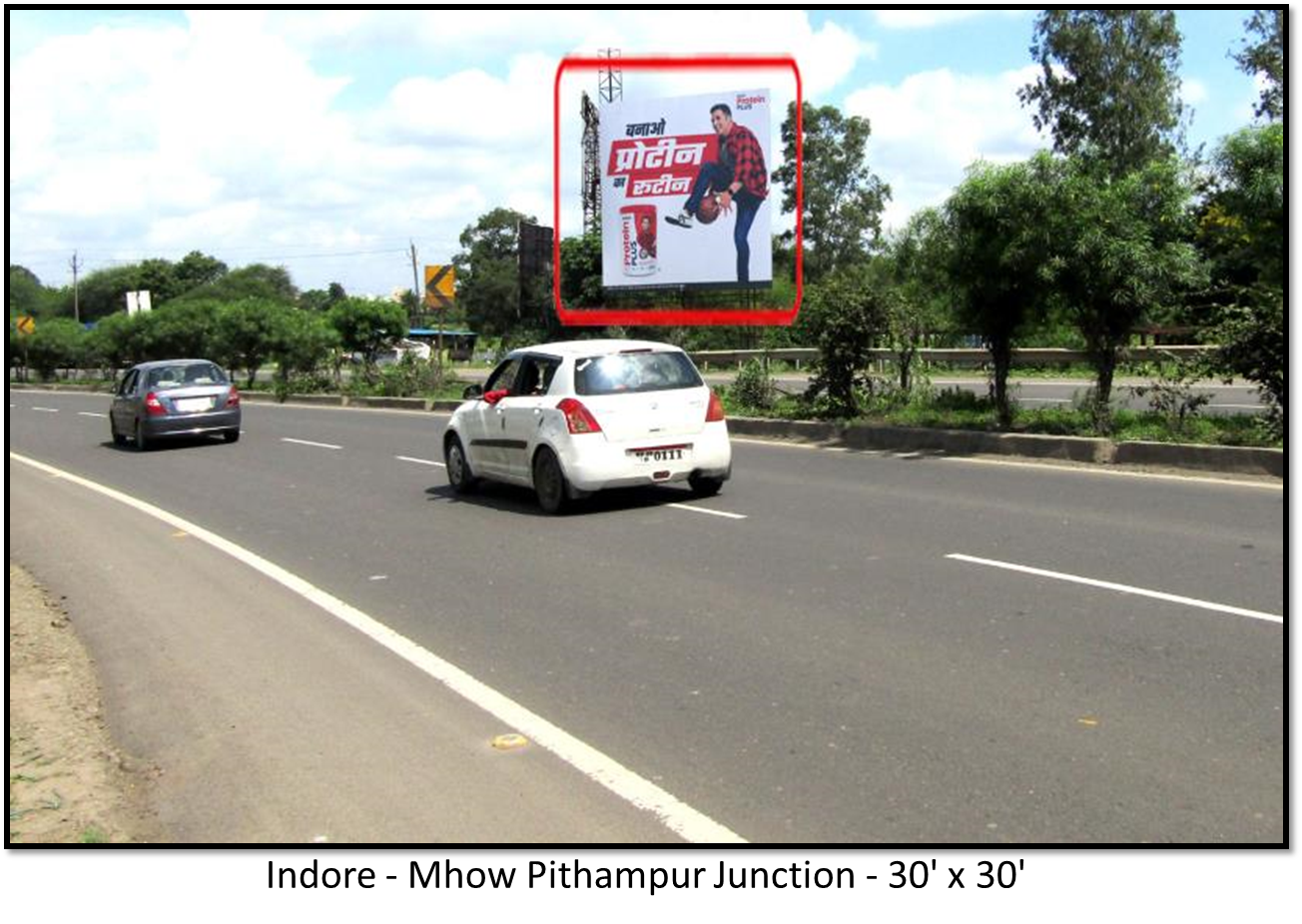 Billboard - Mhow-Pithampur Junction, Indore, Madhya Pradesh Billboard - Mhow-Pithampur Junction, Indore, Madhya Pradesh