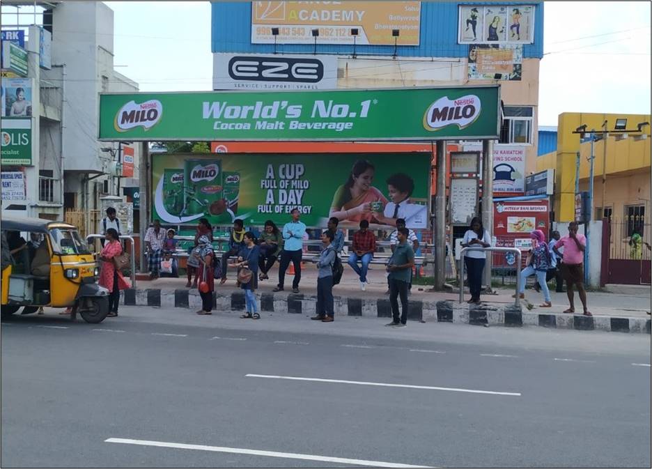 SS Bus Shelter-Mettukuppam, Chennai, Tamilnadu SS Bus Shelter-Mettukuppam, Chennai, Tamilnadu