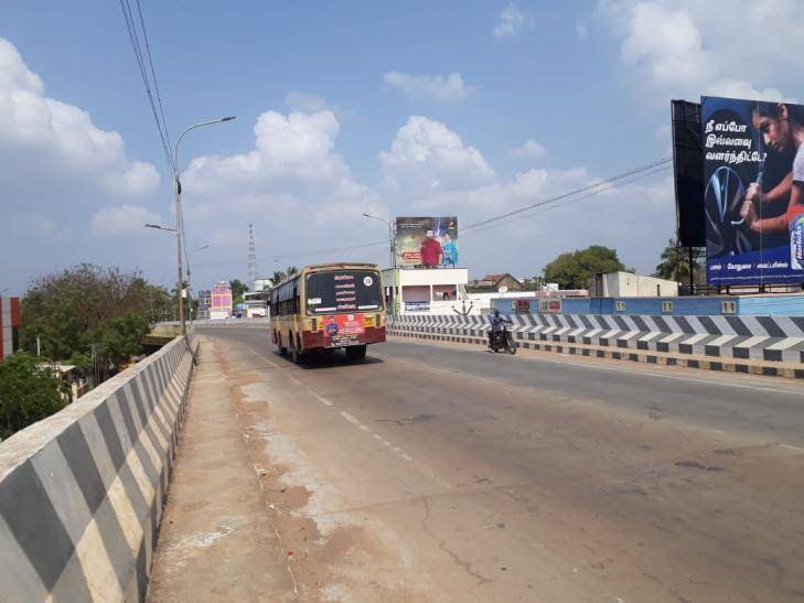 Hoarding-Railway Junction Bridge, Sivagangai, Tamilnadu Hoarding-Railway Junction Bridge, Sivagangai, Tamilnadu