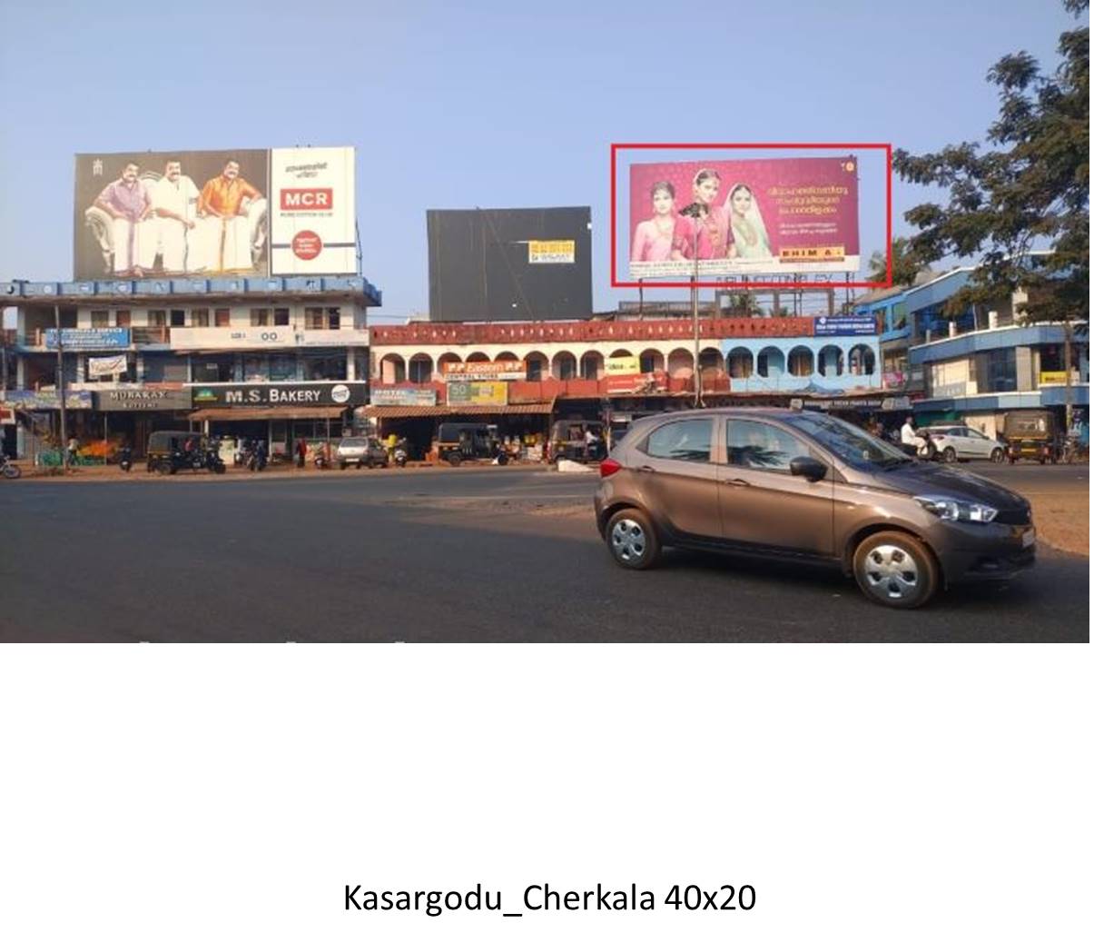 Hoarding-Cherkkala Town, Kasargodu, Kerala Hoarding-Cherkkala Town, Kasargodu, Kerala