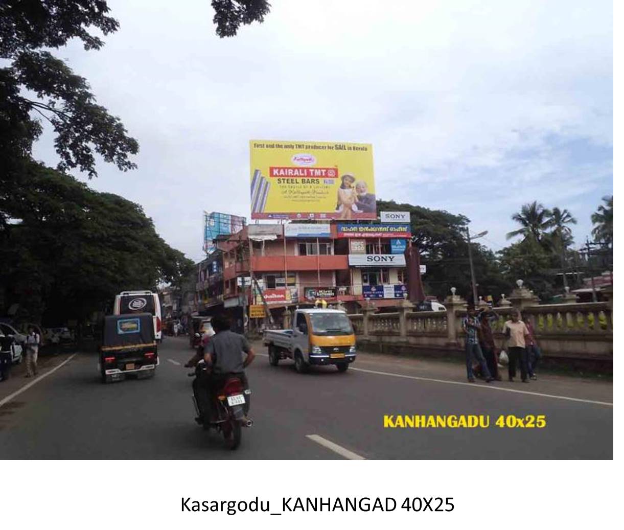 Hoarding-Kanjangad Town, Kasargodu, Kerala Hoarding-Kanjangad Town, Kasargodu, Kerala