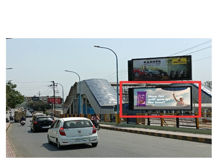 Unipole - Rajkumar Bridge, Indore, Madhya Pradesh Unipole - Rajkumar Bridge, Indore, Madhya Pradesh