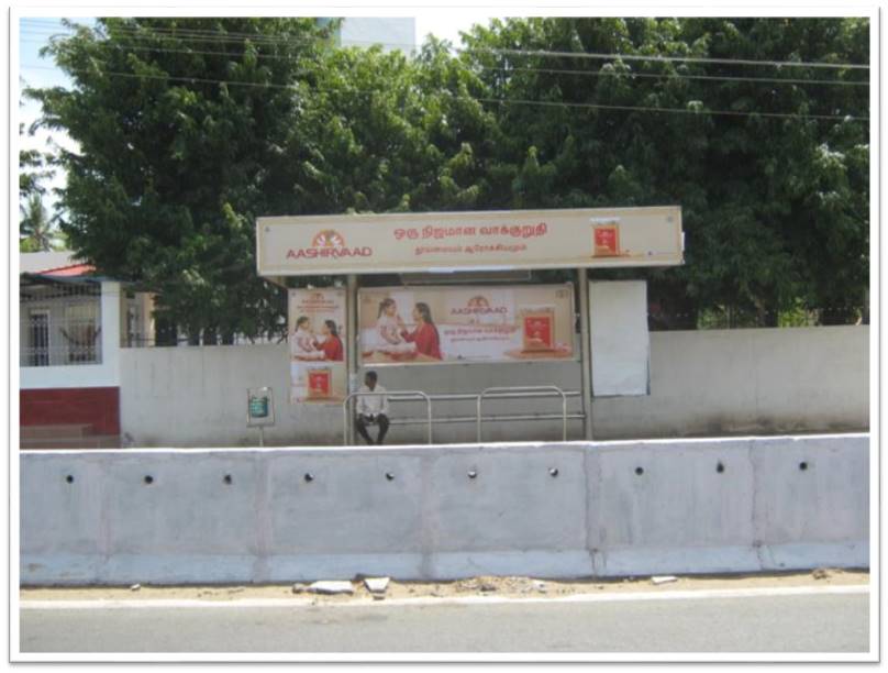 Bus Shelter-bishop school no.2, Coimbatore, Tamilnadu Bus Shelter-bishop school no.2, Coimbatore, Tamilnadu