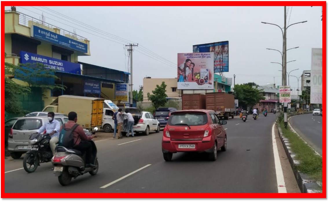 Hoarding-Ariyankuppam,  Pondicherry, Tamilnadu