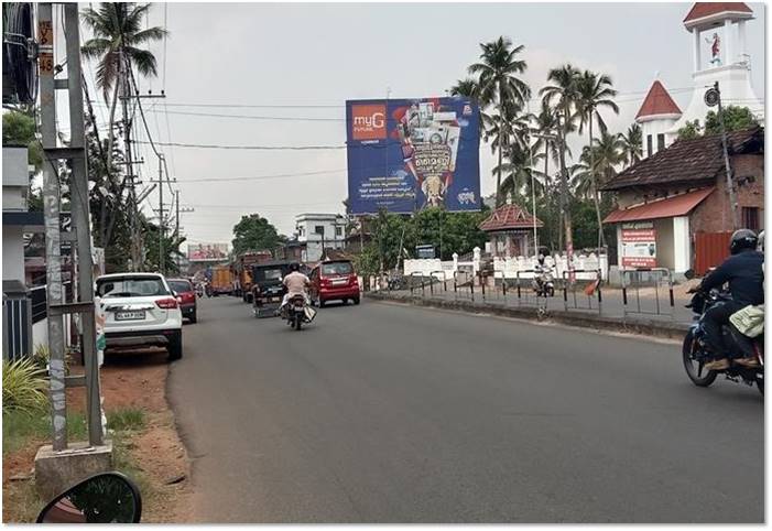 Hoarding-Wadakkanchery, Trichur, Kerala Hoarding-Wadakkanchery, Trichur, Kerala